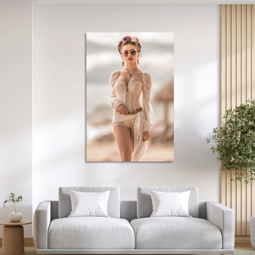 Frida Riviera Alu Dibond Wandbild