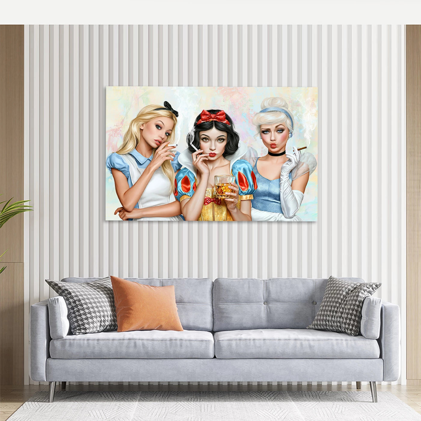 Cinderella & Co. AluDibond Wandbild