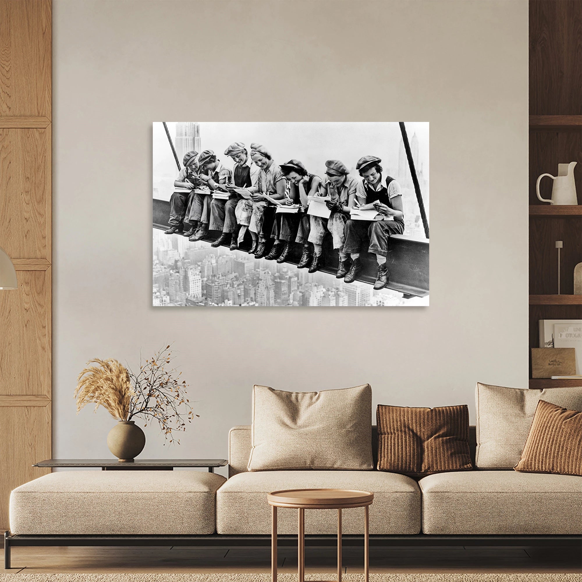 Sky Girls Leinwand Bild