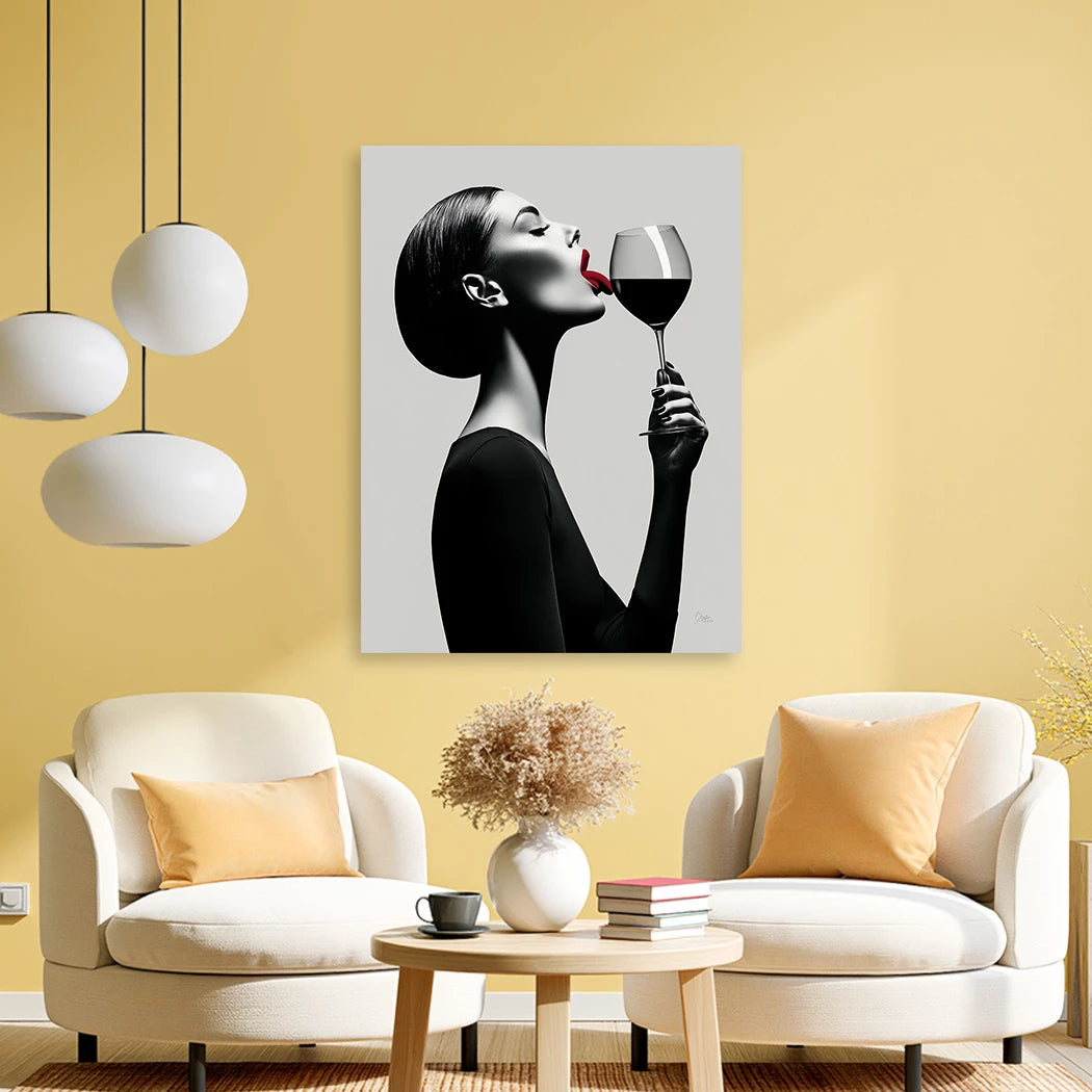 Wine Affair Alu Dibond Wandbild