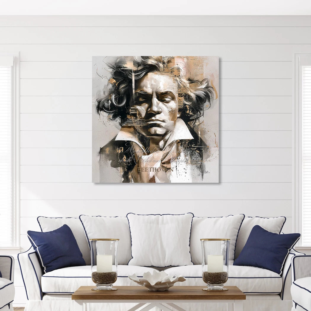 Beethoven Opus Alu Dibond Wandbild