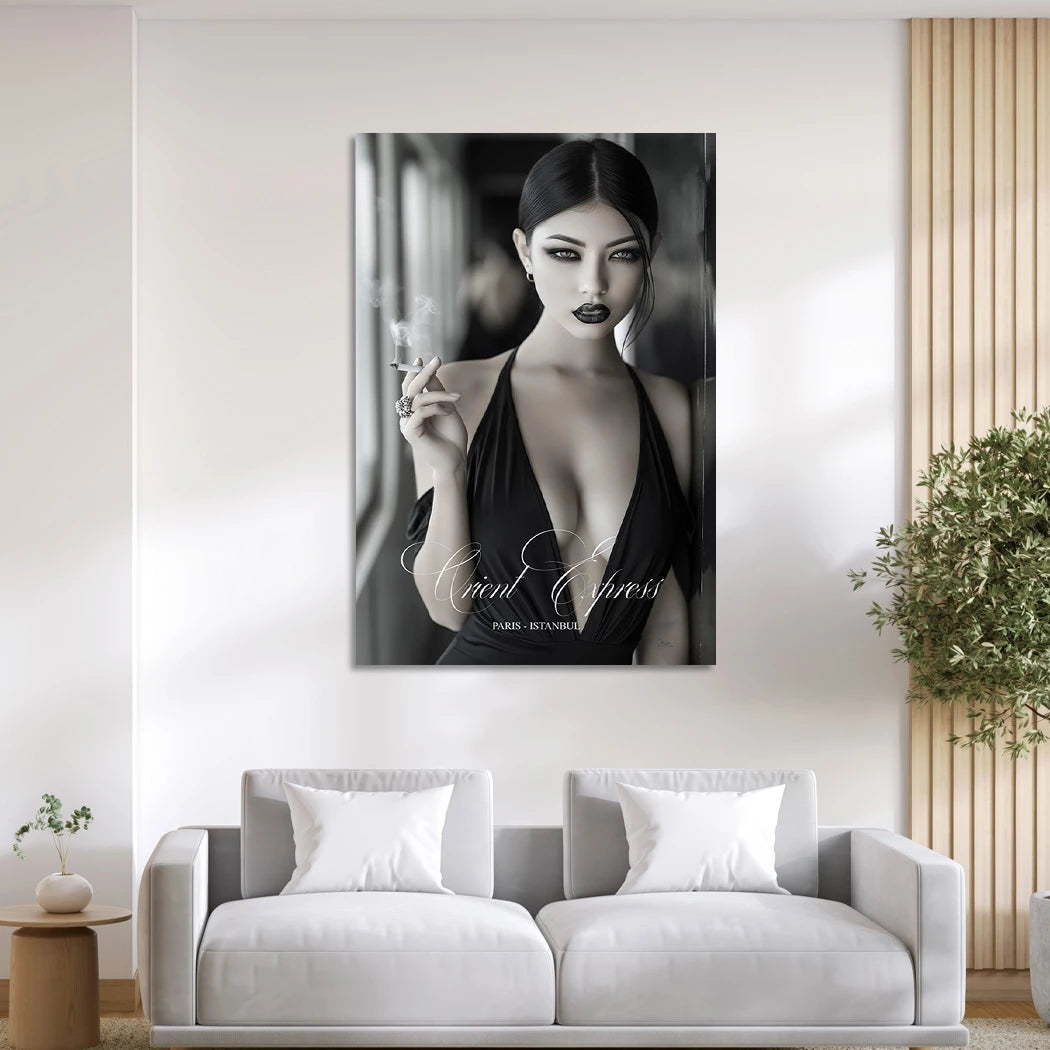 Orient Express Alu Dibond Wandbild