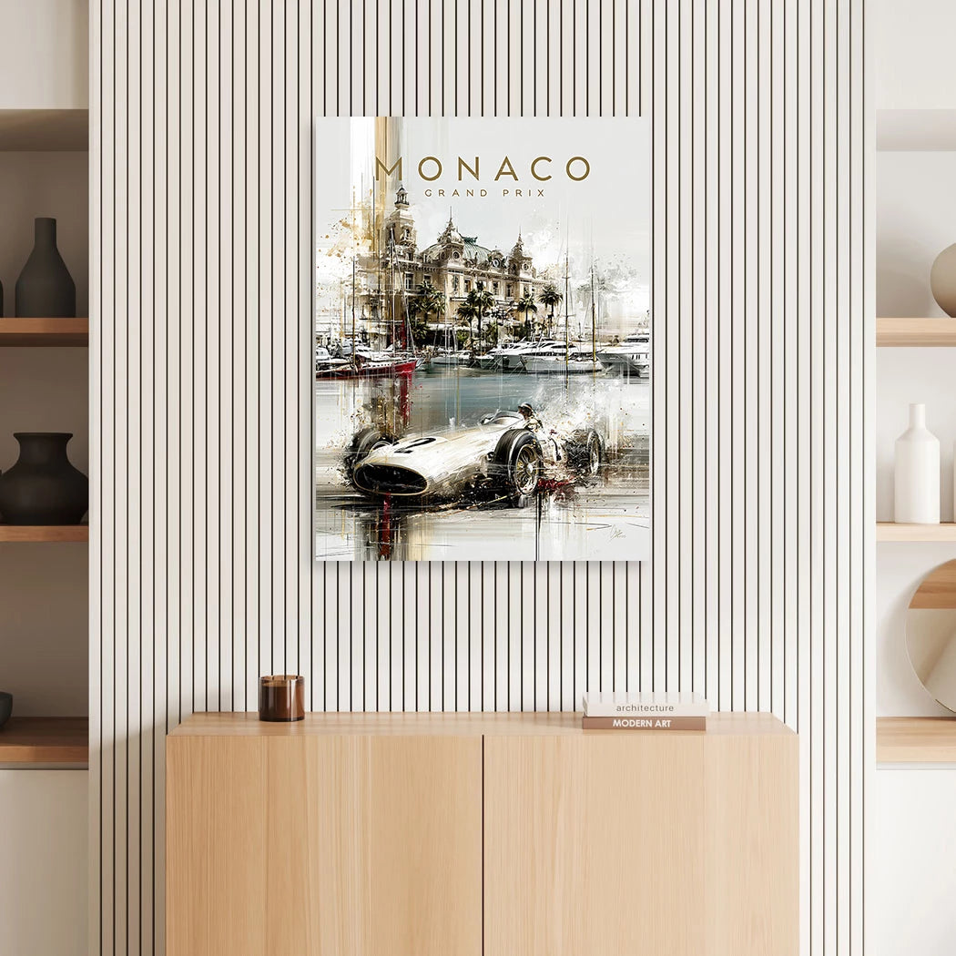 Monaco Prestige Aluminiumbild gebürstet