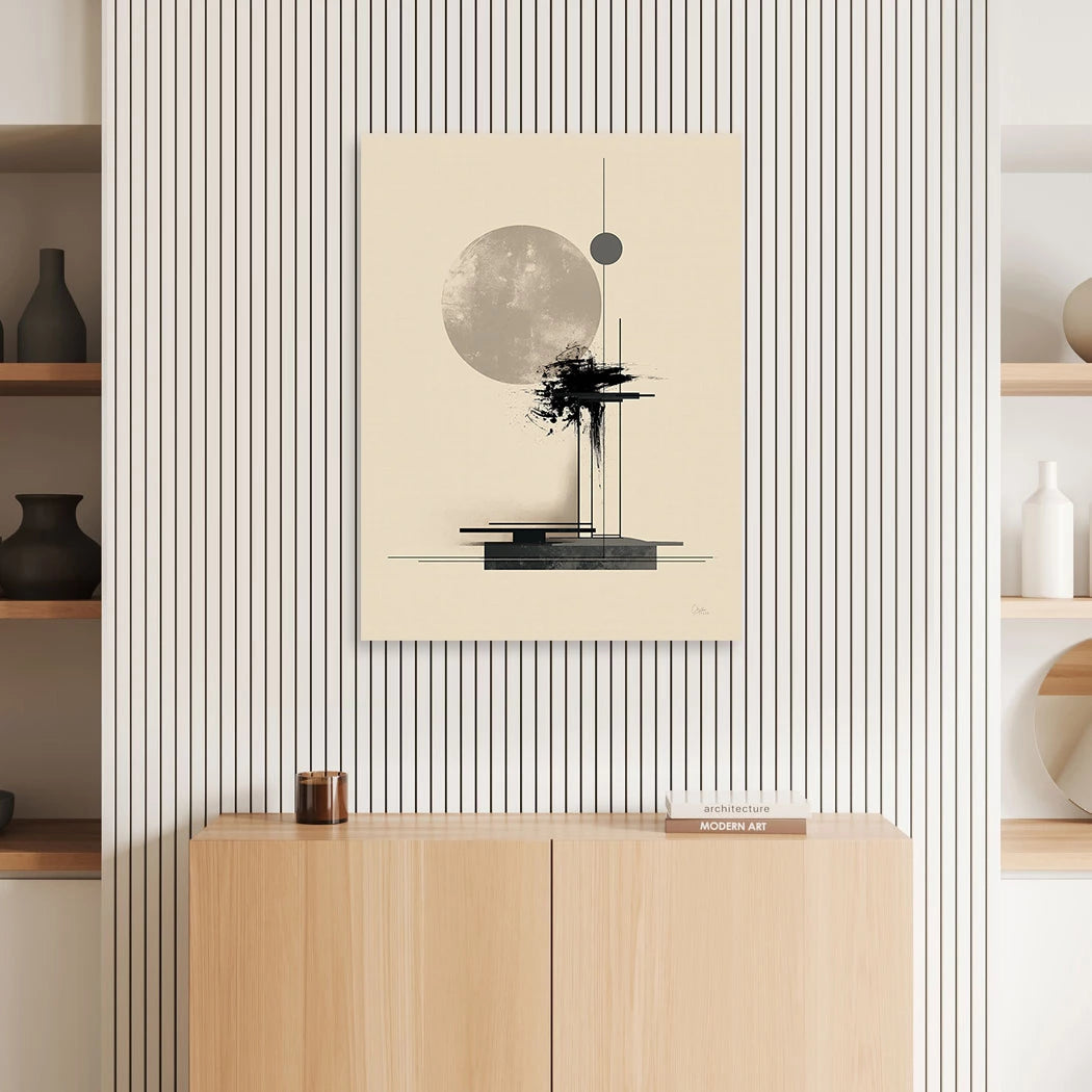 Hemisphere Aluminiumbild gebürstet