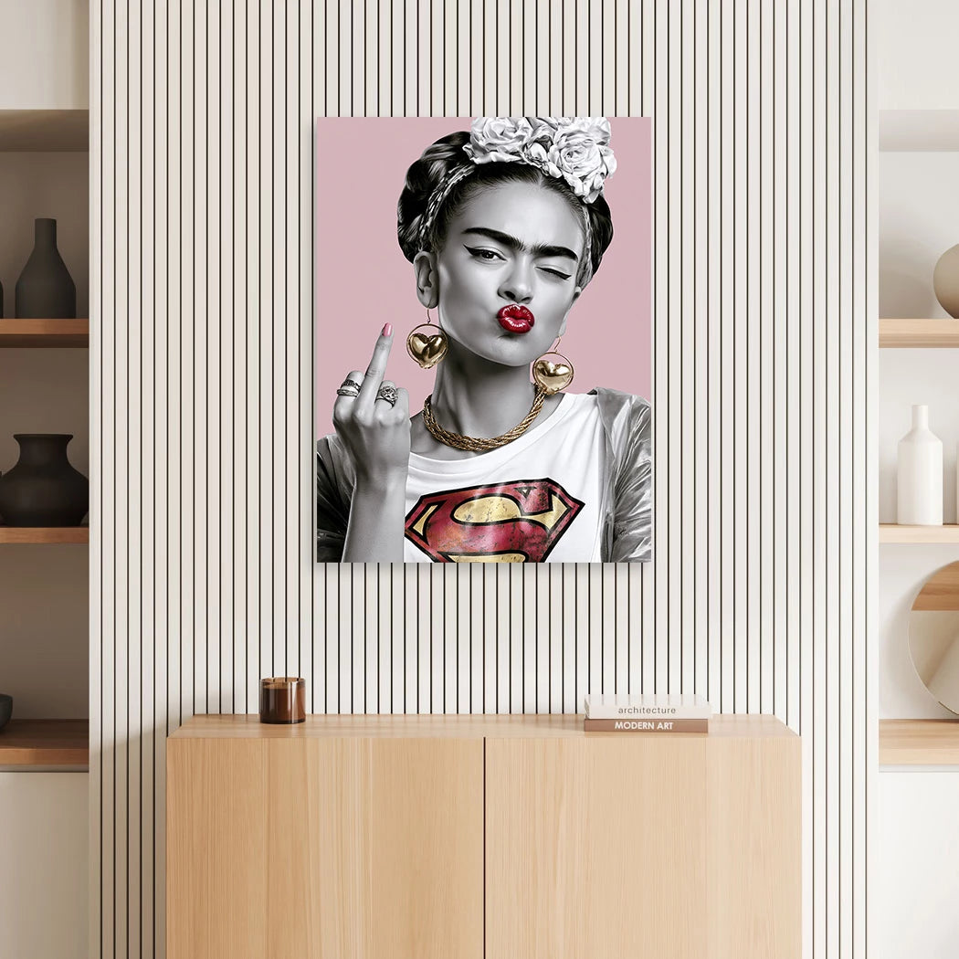 Frida Suprema Aluminiumbild gebürstet