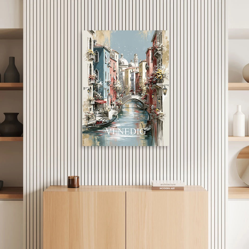 Venedig Serenata Aluminiumbild gebürstet