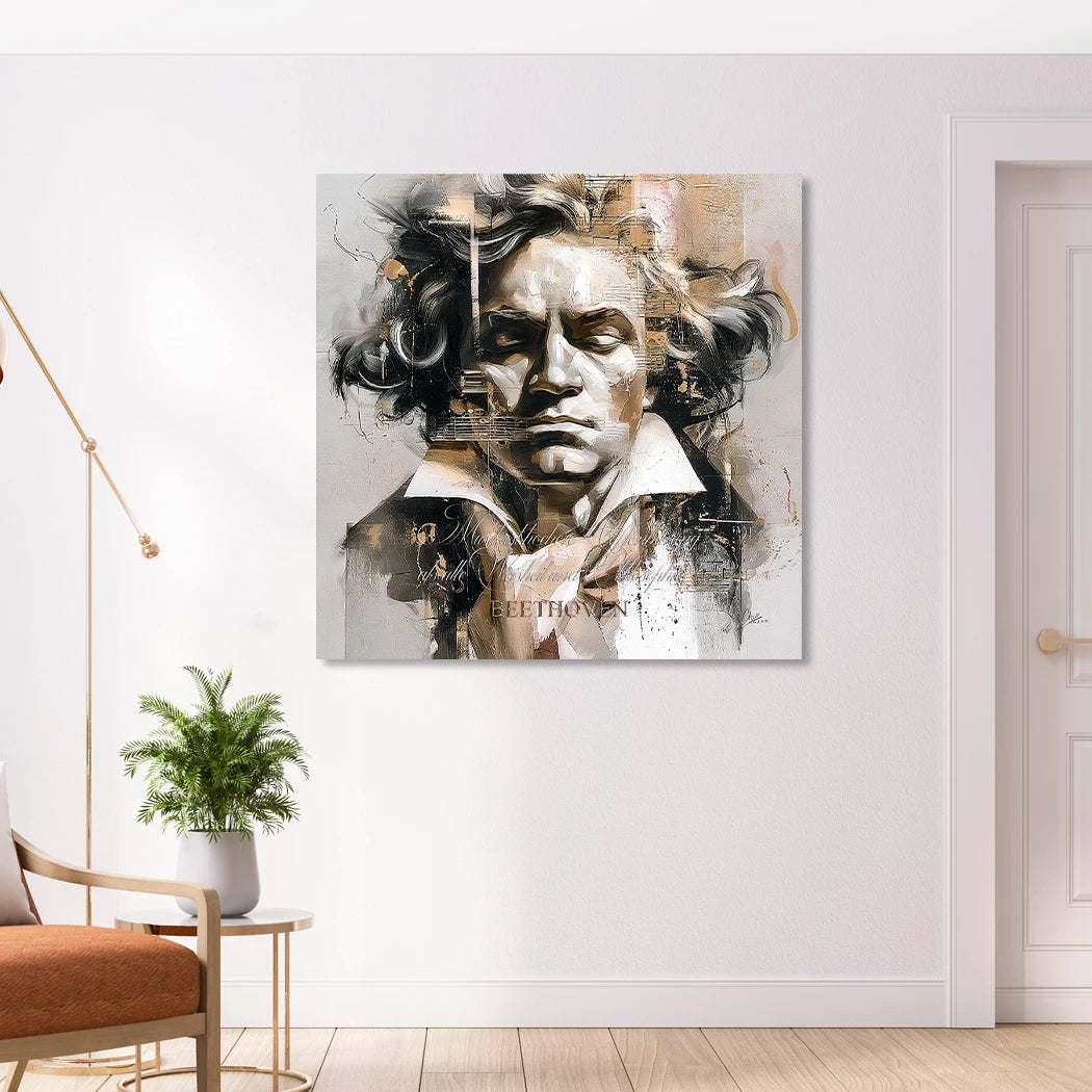 Beethoven Opus Alu Dibond Wandbild