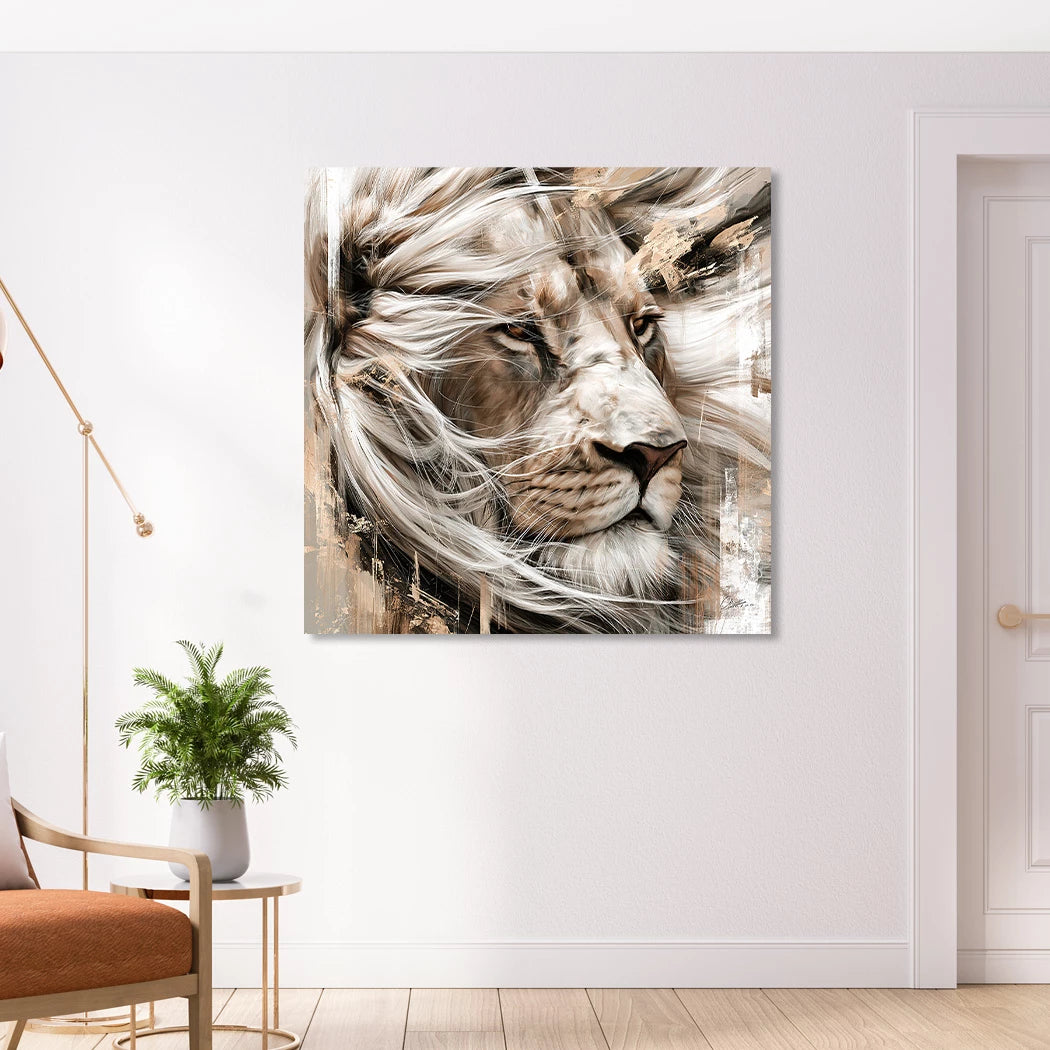 Lion King Alu Dibond Wandbild