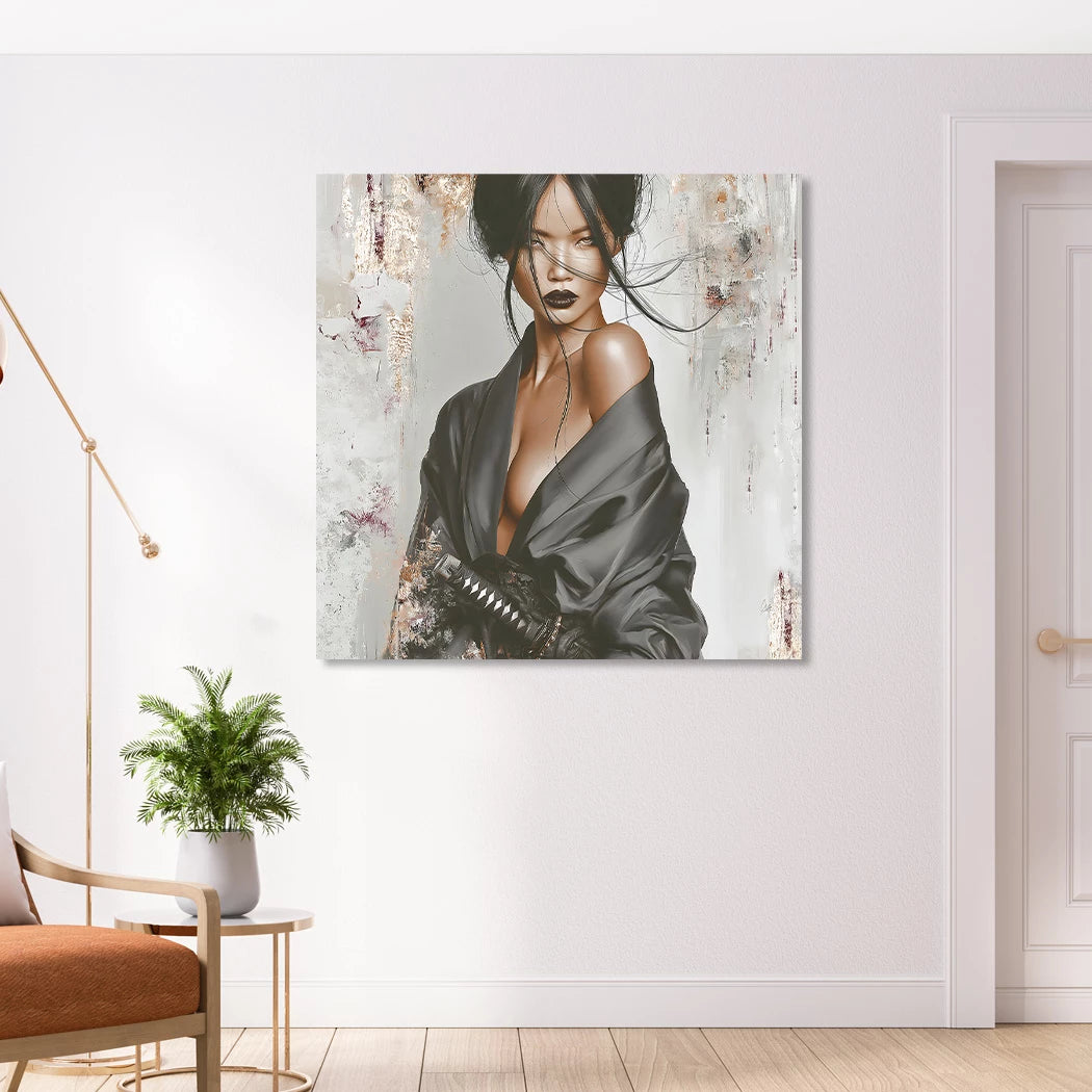 Velvet Katana Alu Dibond Wandbild