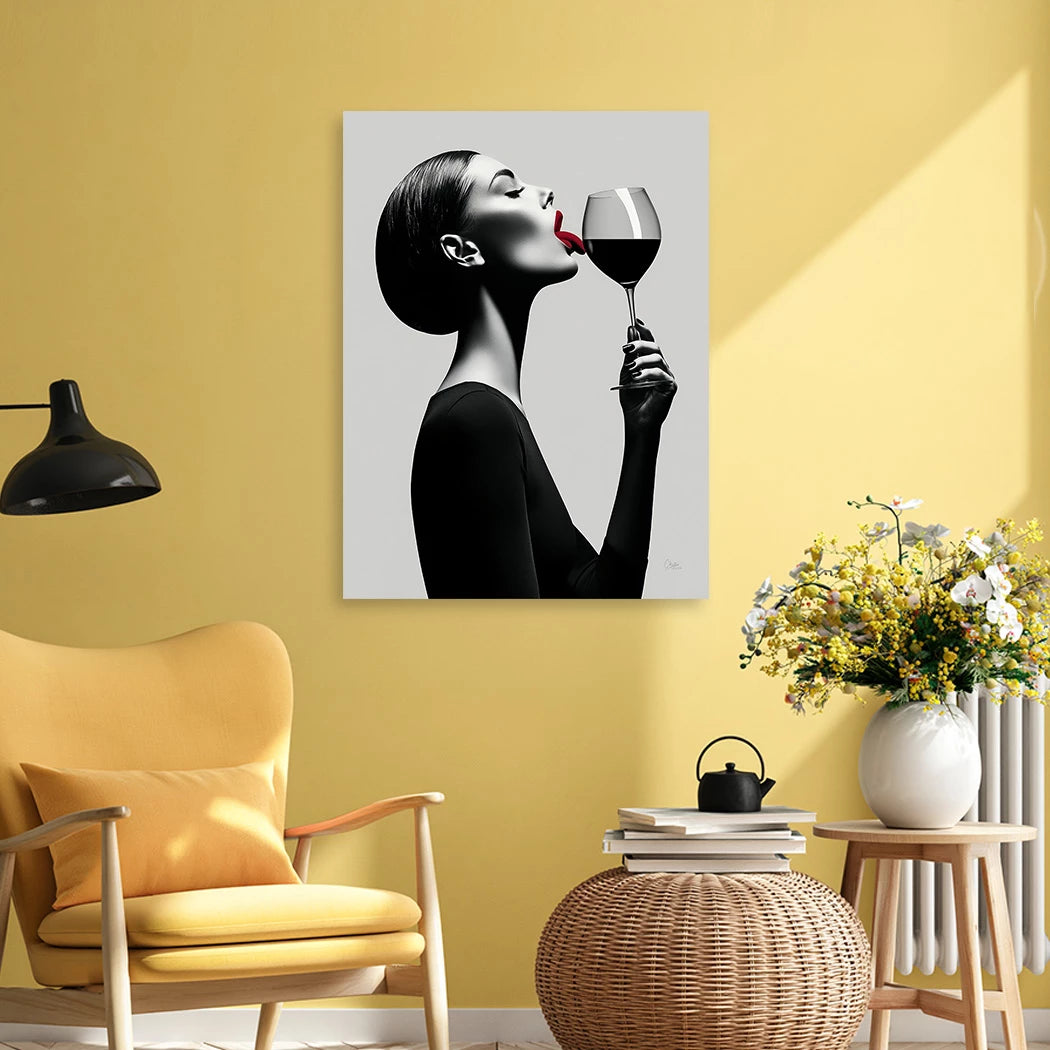 Wine Affair Aluminiumbild gebürstet