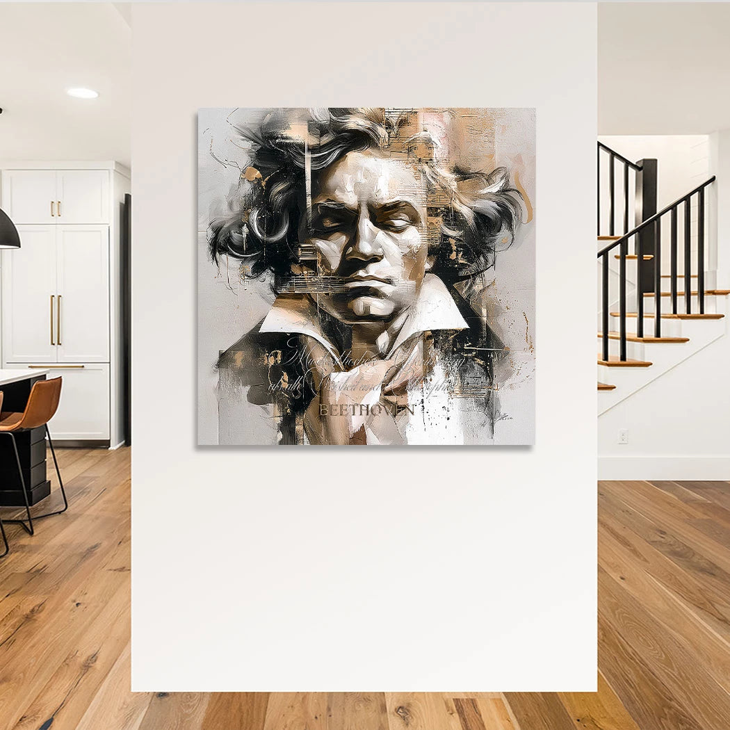 Beethoven Opus Leinwand Bild