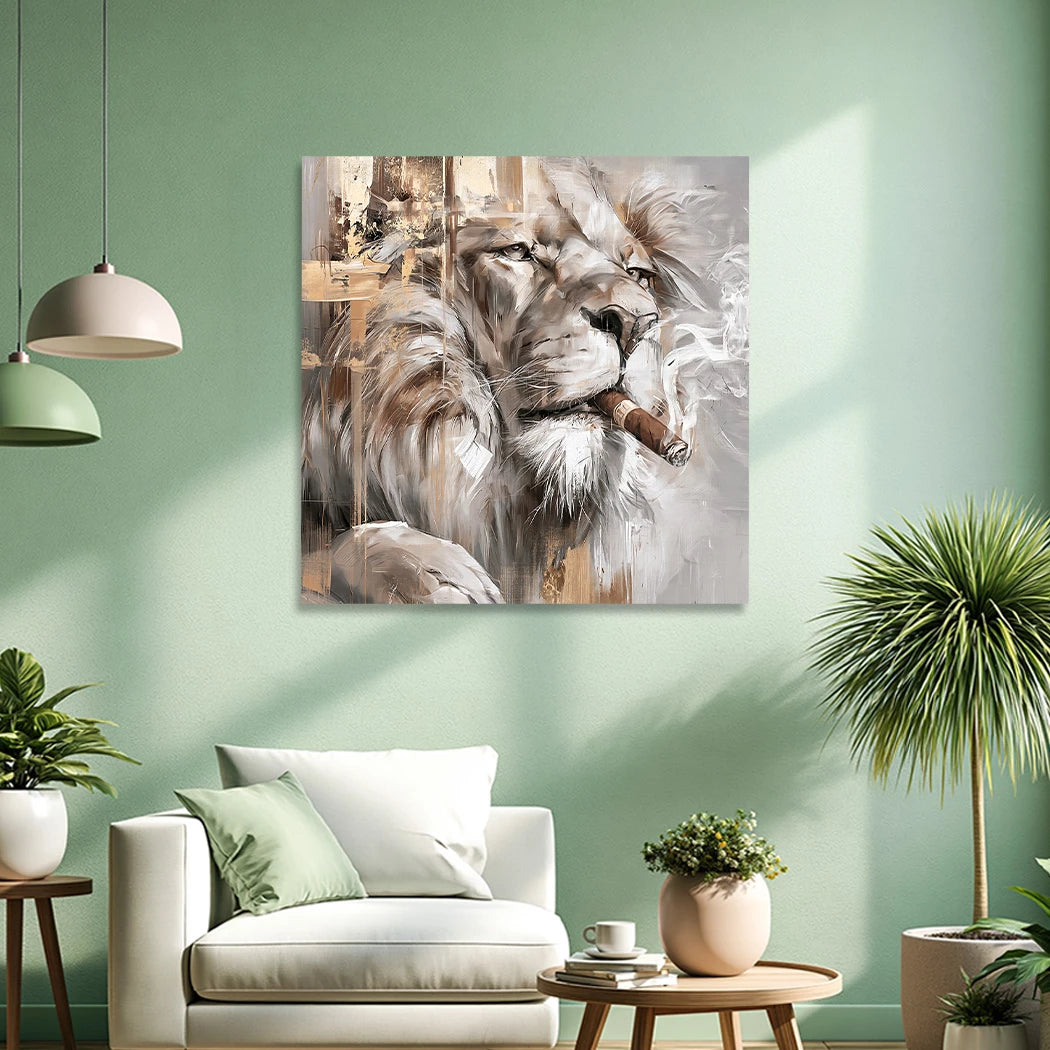 Royal Lion Aluminiumbild gebürstet