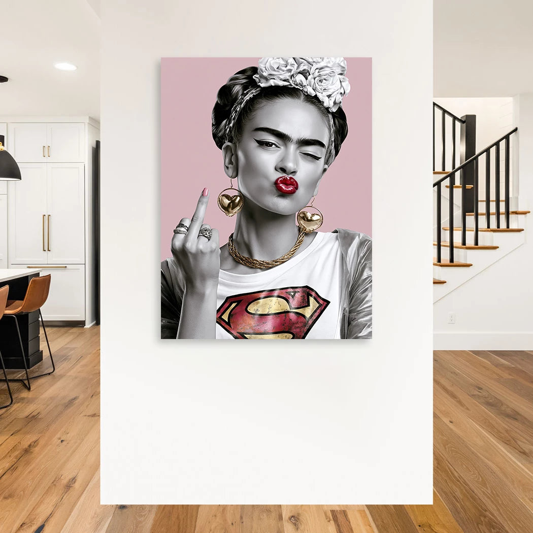 Frida Suprema Aluminiumbild gebürstet
