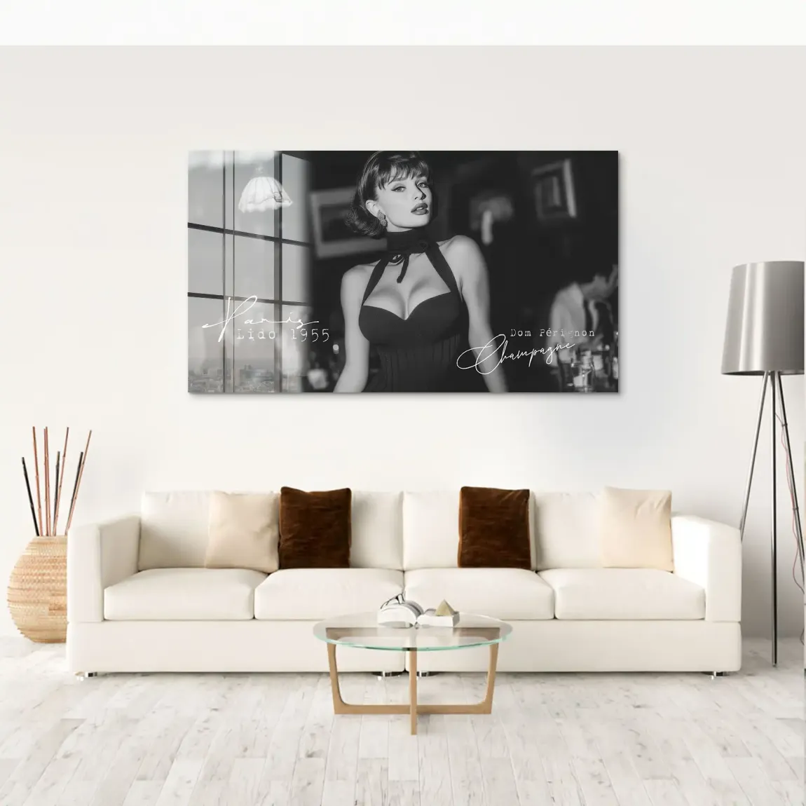 Audrey Hepburn Lido Bar Acrylglas Bild