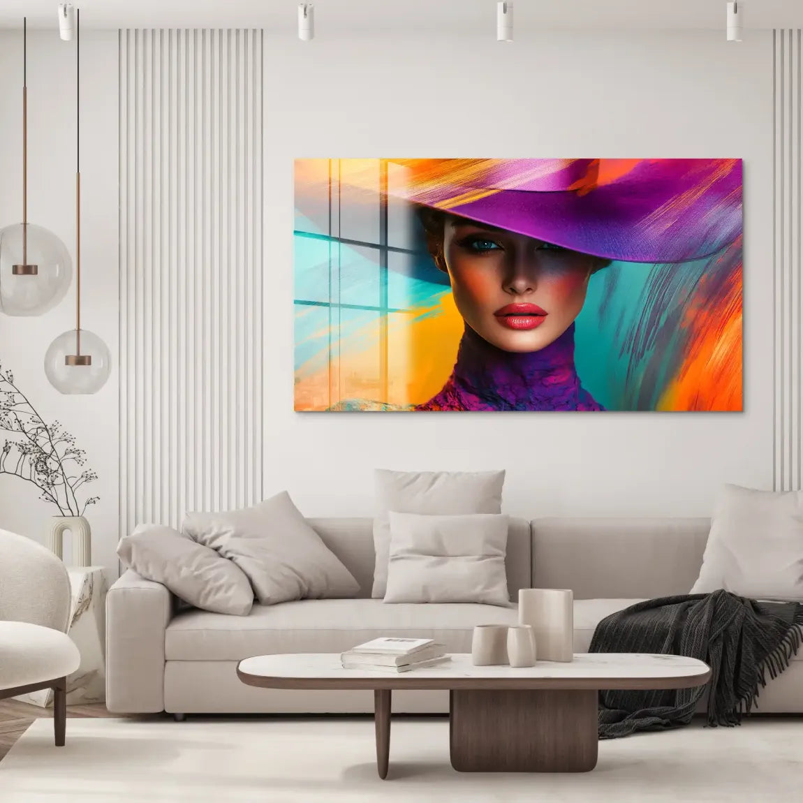 The Violet Acrylglas Bild INGALERIE