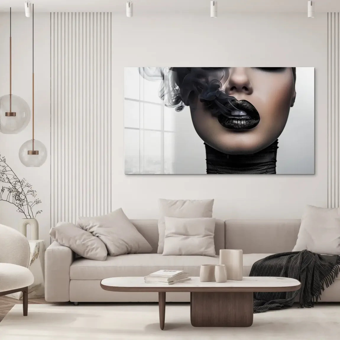 Velvet Smoke Affair Acrylglas Bild INGALERIE