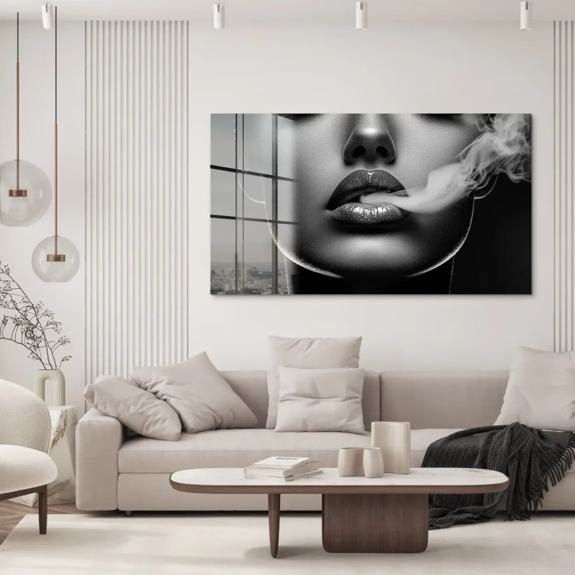 Smoke and Velvet Acrylglas Bild INGALERIE