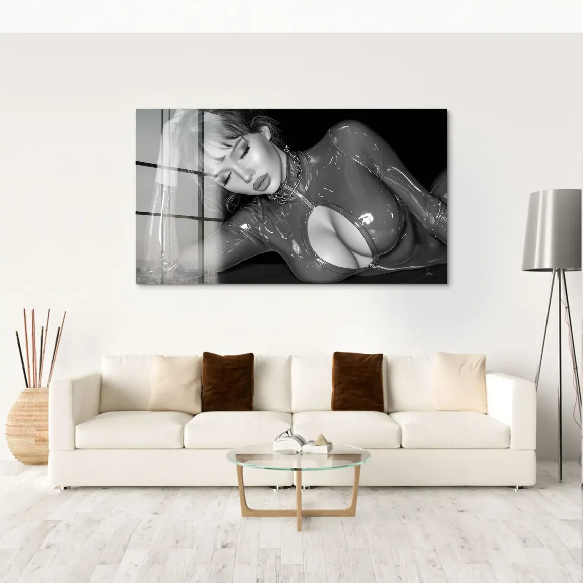 Latex Allure Acrylglas Bild