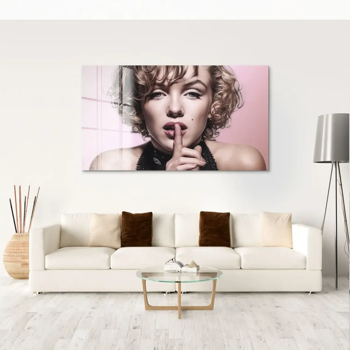 Marilyn Silent Secret Acrylglas Bild