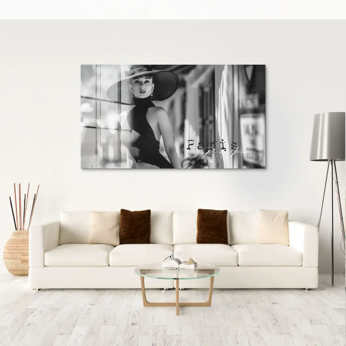 Audrey Hepburn Paris City Life Acrylglas Bild