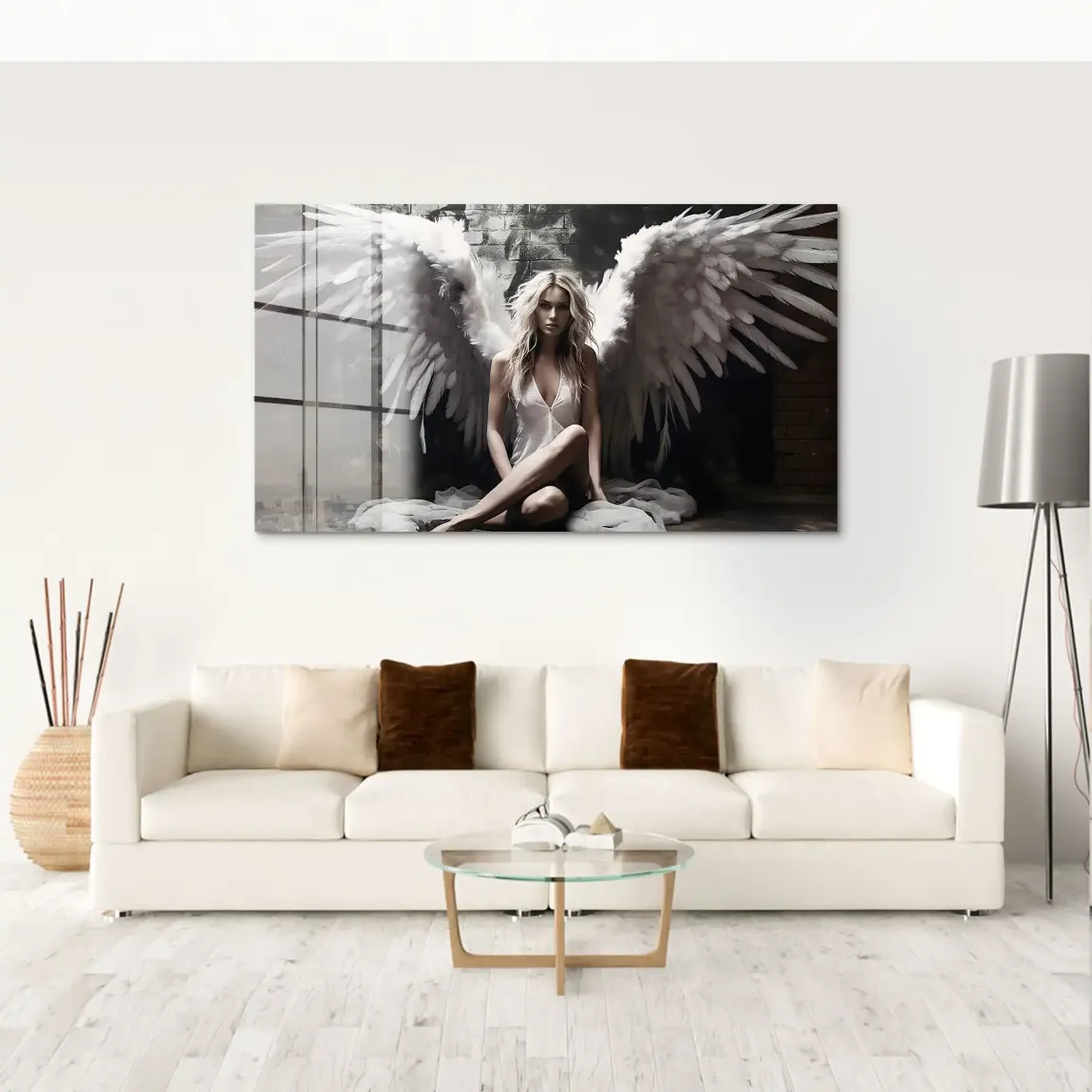 Angel Wings Acrylglas Bild