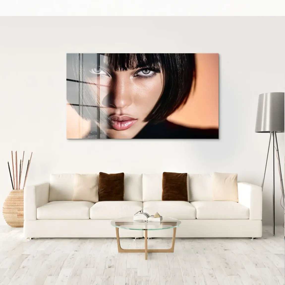 Silent Gaze Acrylglas Bild