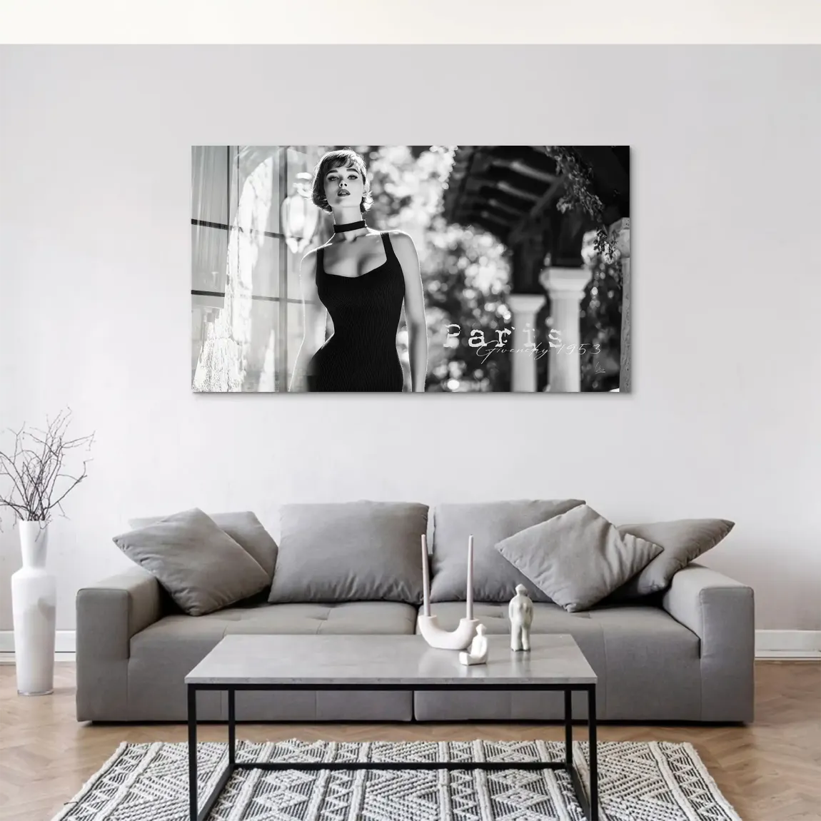 Audrey Hepburn Givenchy Acrylglas Bild