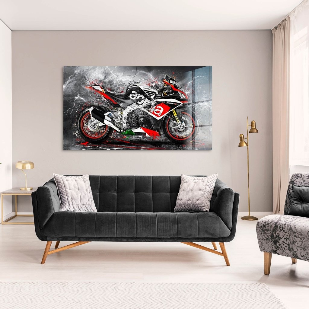 Aprilia RSV Abstrakt Acrylglas Bild INGALERIE