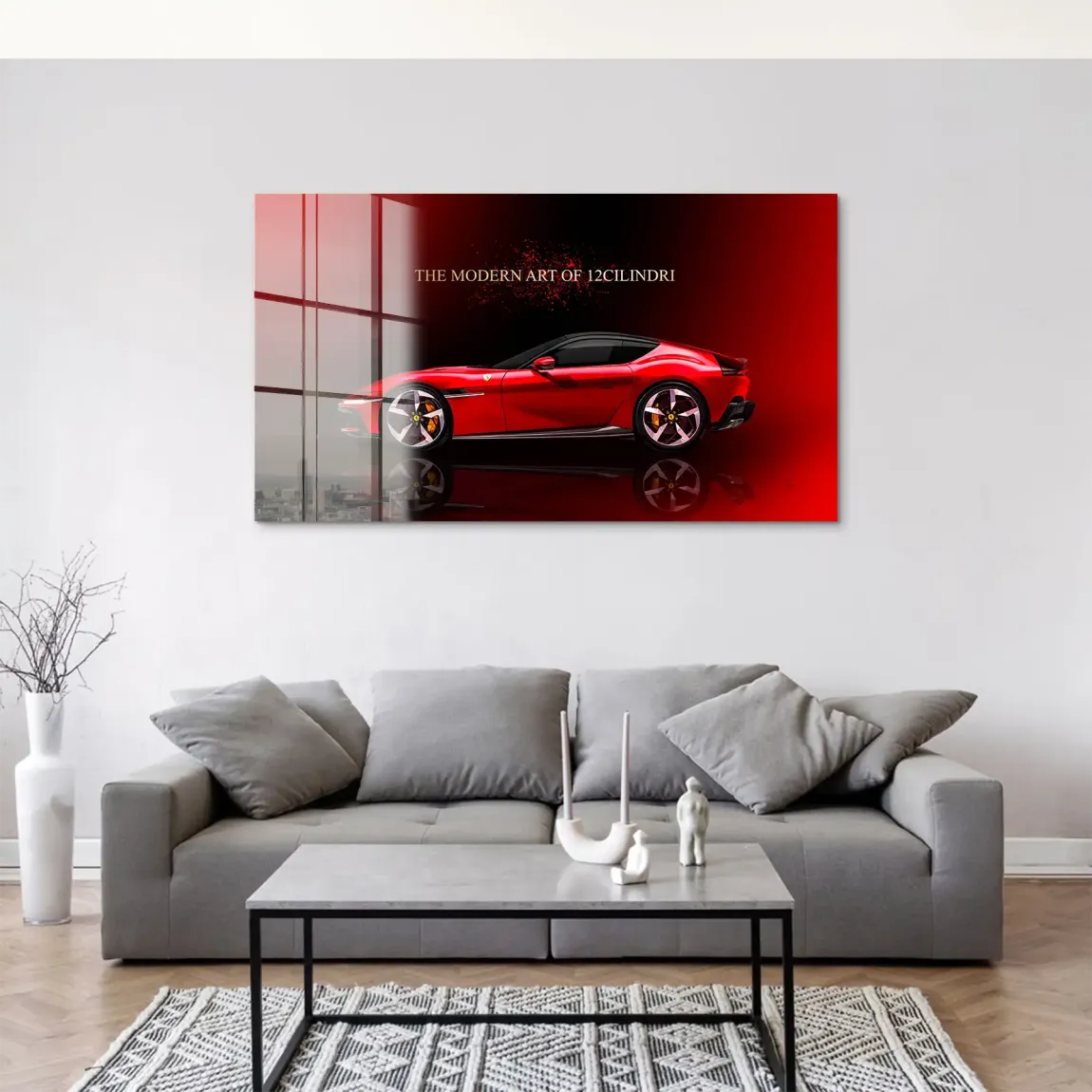 Ferrari Prestige Art Acrylglas Bild
