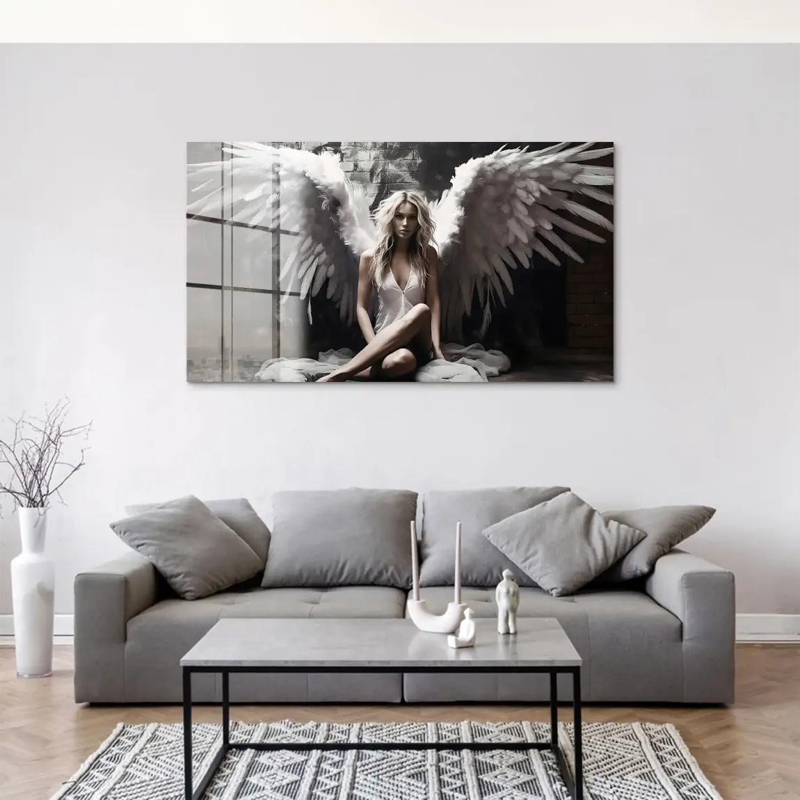 Angel Wings Acrylglas Bild