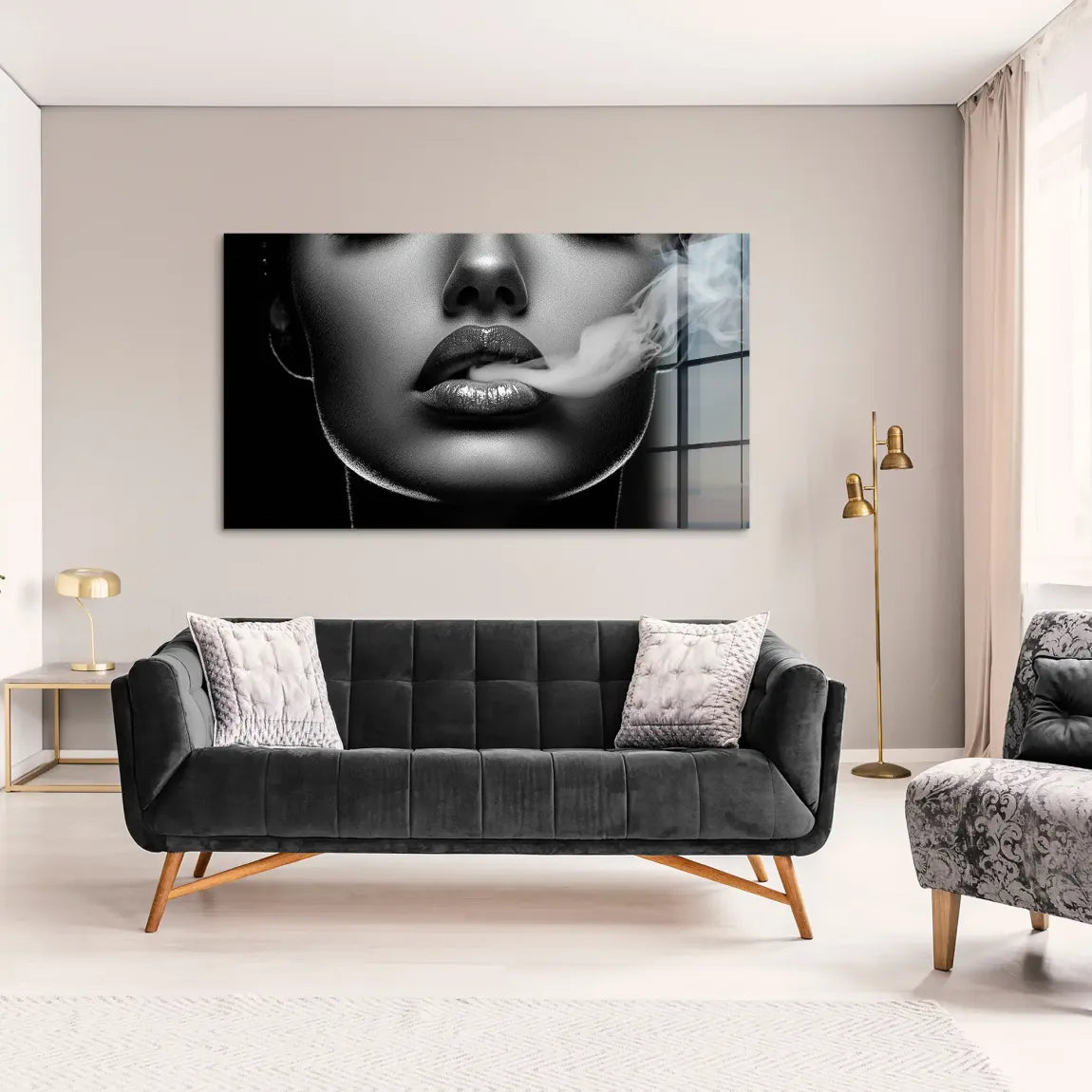 Smoke and Velvet Acrylglas Bild INGALERIE