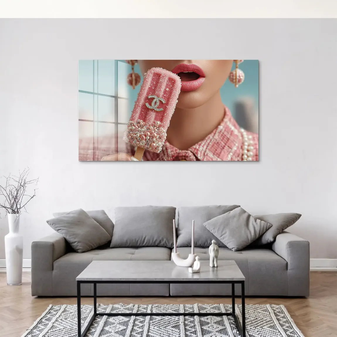 Coco Ice Art Acrylglas Bild