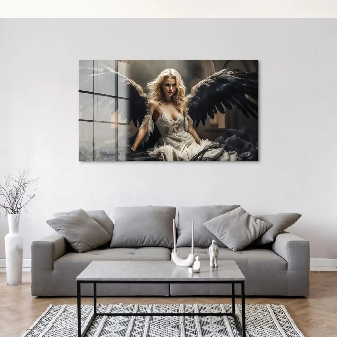 Blackwing Angel Art Acrylglas Bild