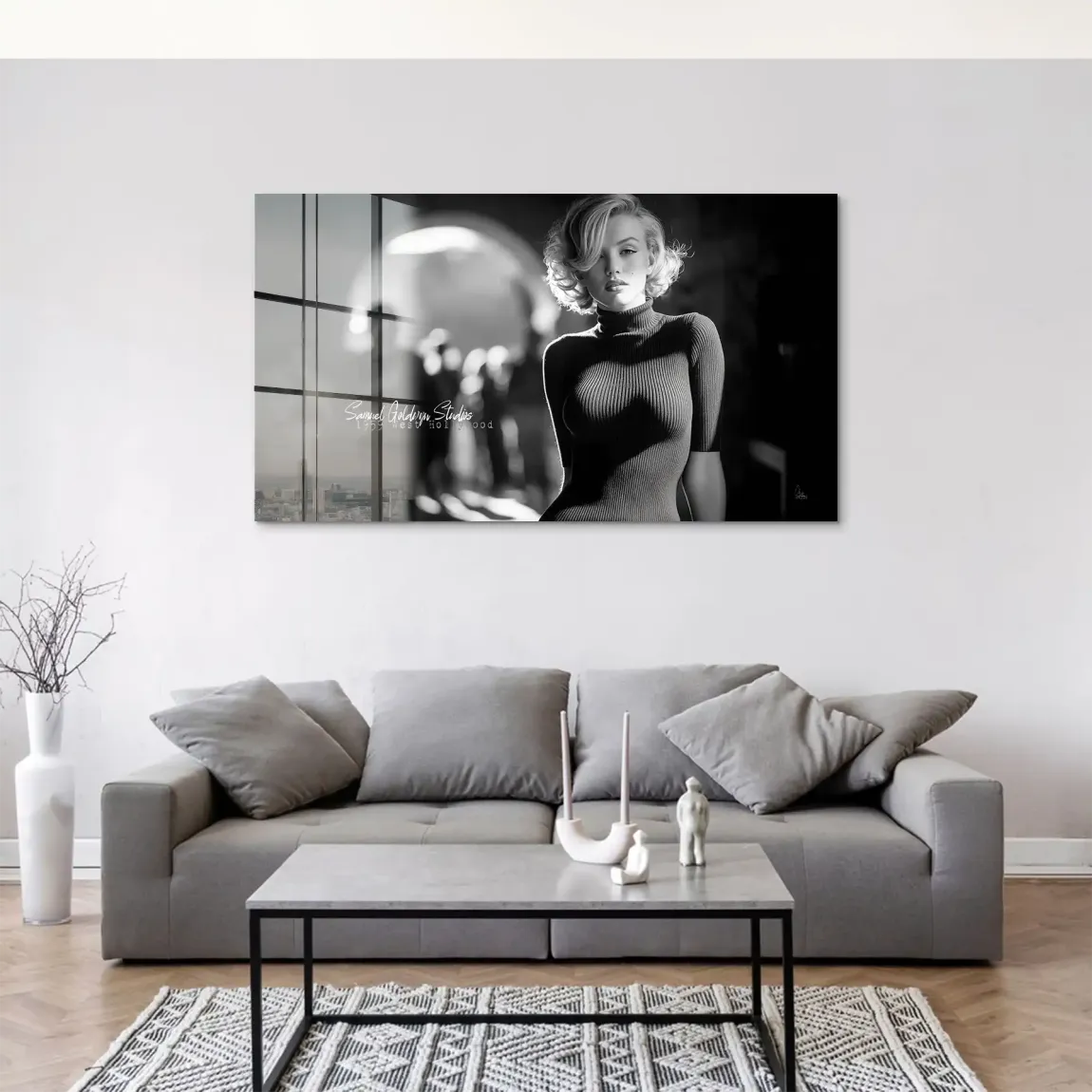 Marilyn Monroe Studio Acrylglasbild