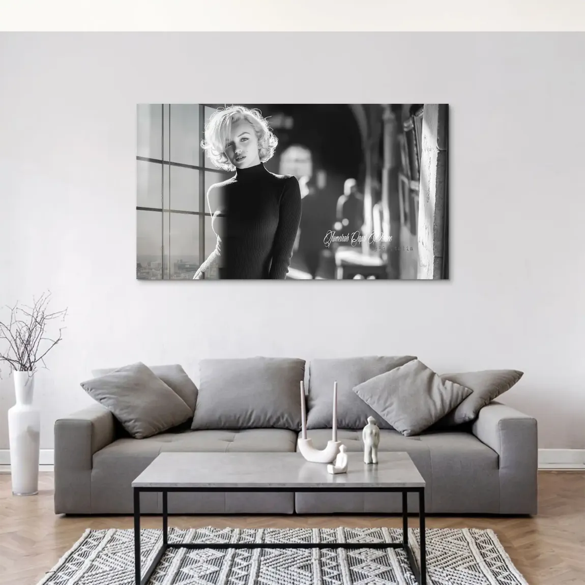 Marilyn Monroe Capri Acrylglasbild