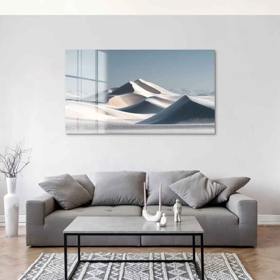 Ivory Dunes Acrylglas Bild