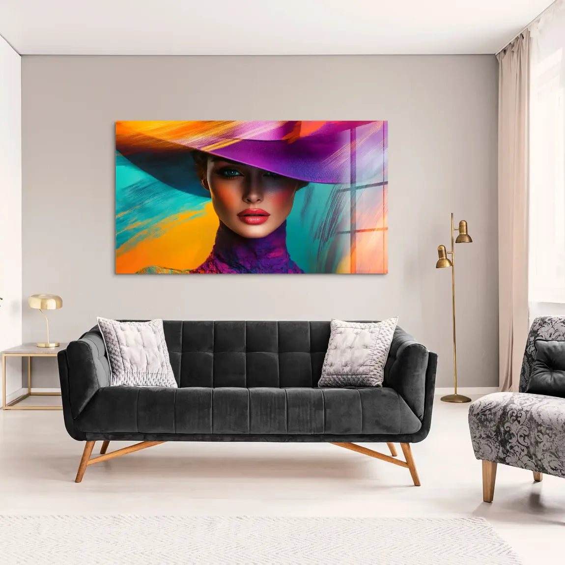 The Violet Acrylglas Bild INGALERIE