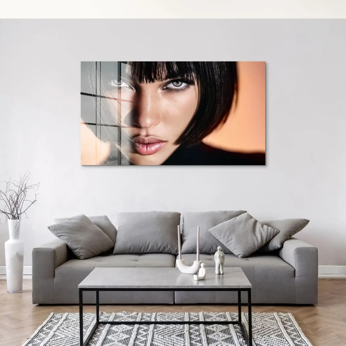 Silent Gaze Acrylglas Bild