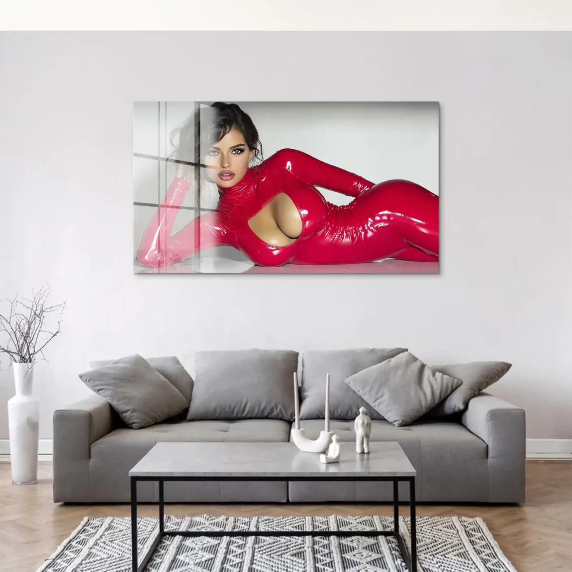 Midnight Rouge Acrylglas Bild