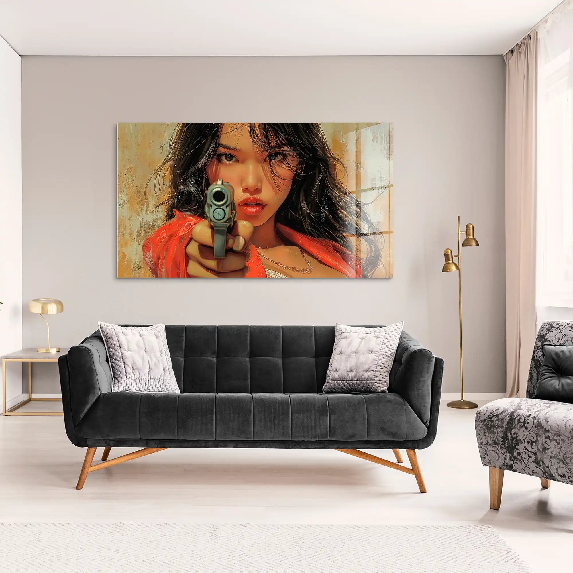 Gun Beauty Nr.2 Acrylglas Bild INGALERiE