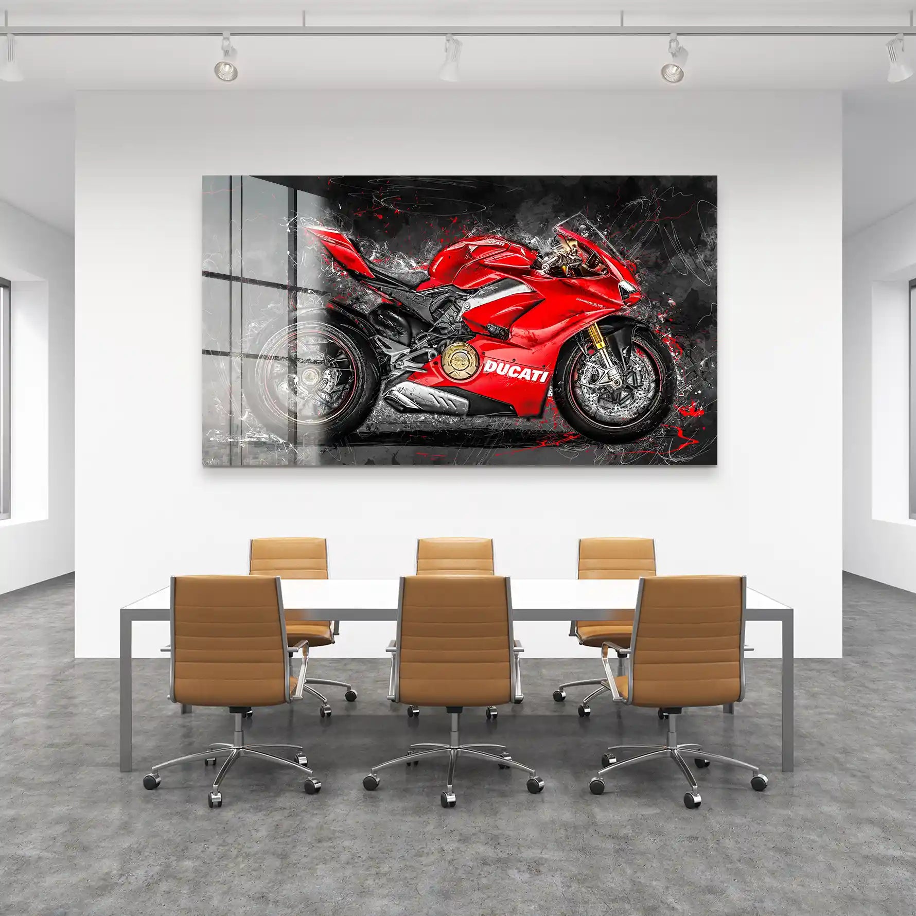 Ducati Panigale Abstrakt Acrylglas Bild INGALERIE