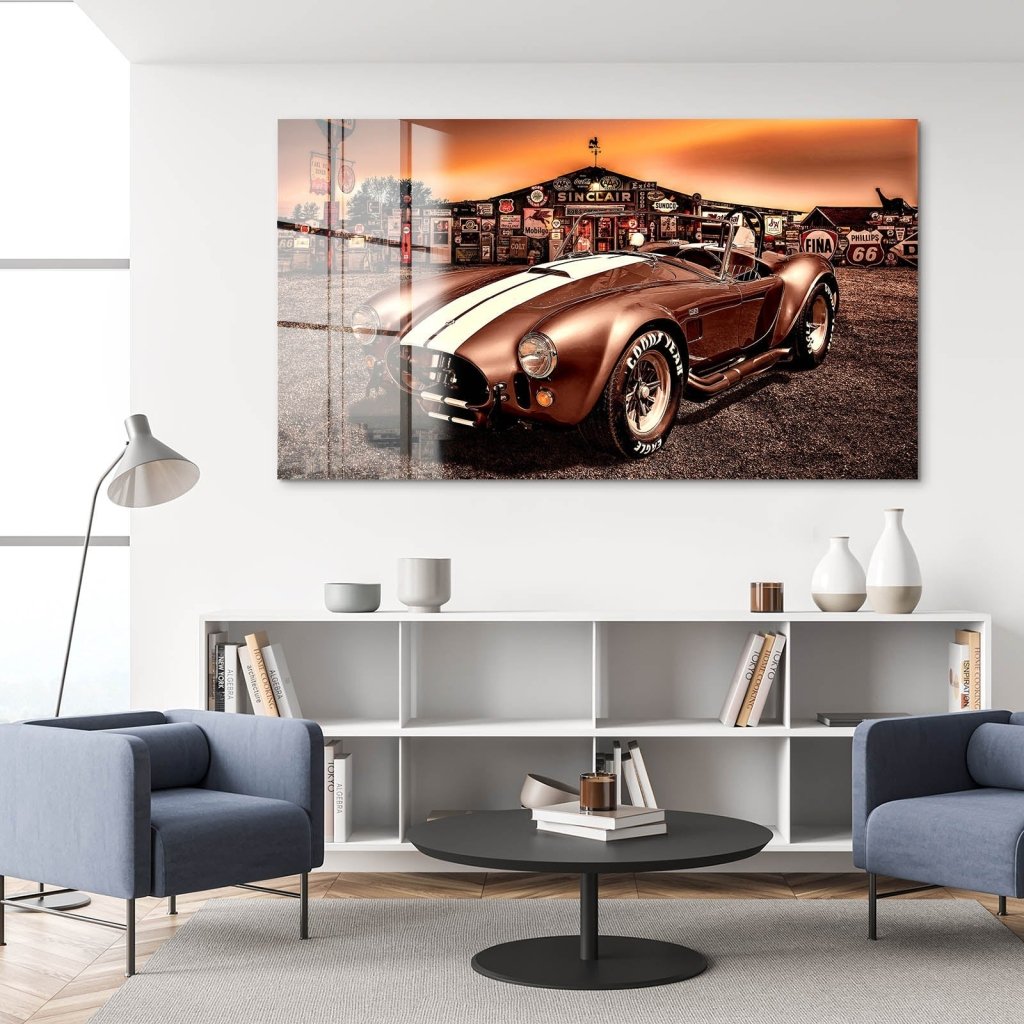 AC Cobra Abstrakt Sunset Acrylglas Bild INGALERIE