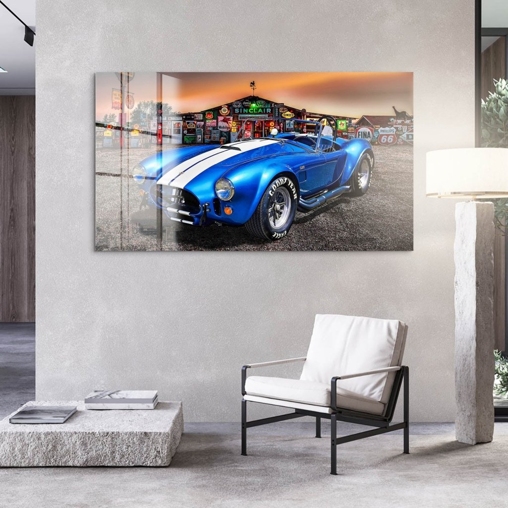 AC Cobra Abstrakt USA Acrylglas Bild INGALERIE