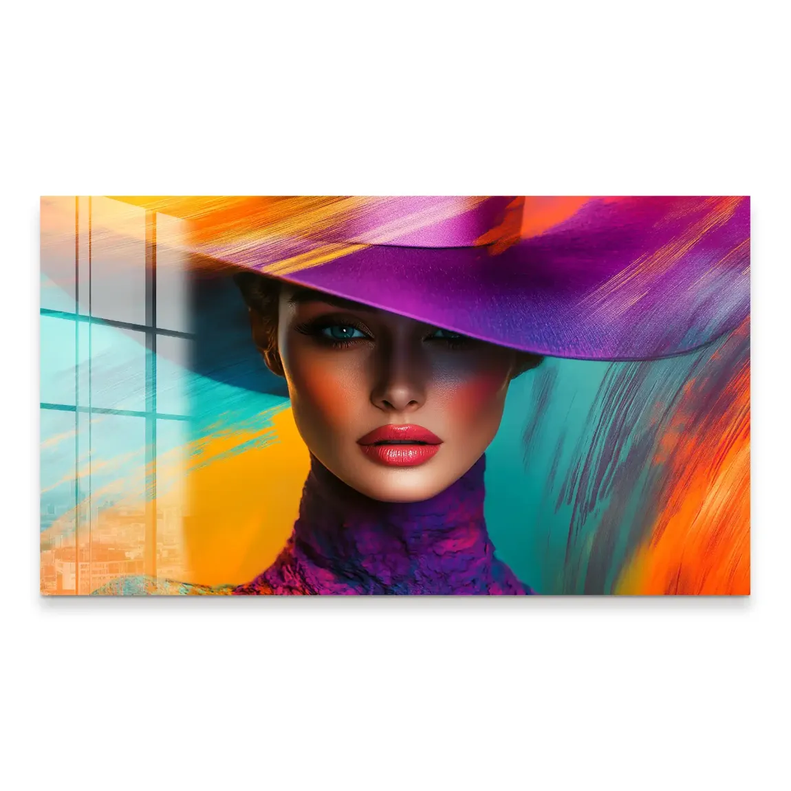The Violet Acrylglas Bild INGALERIE