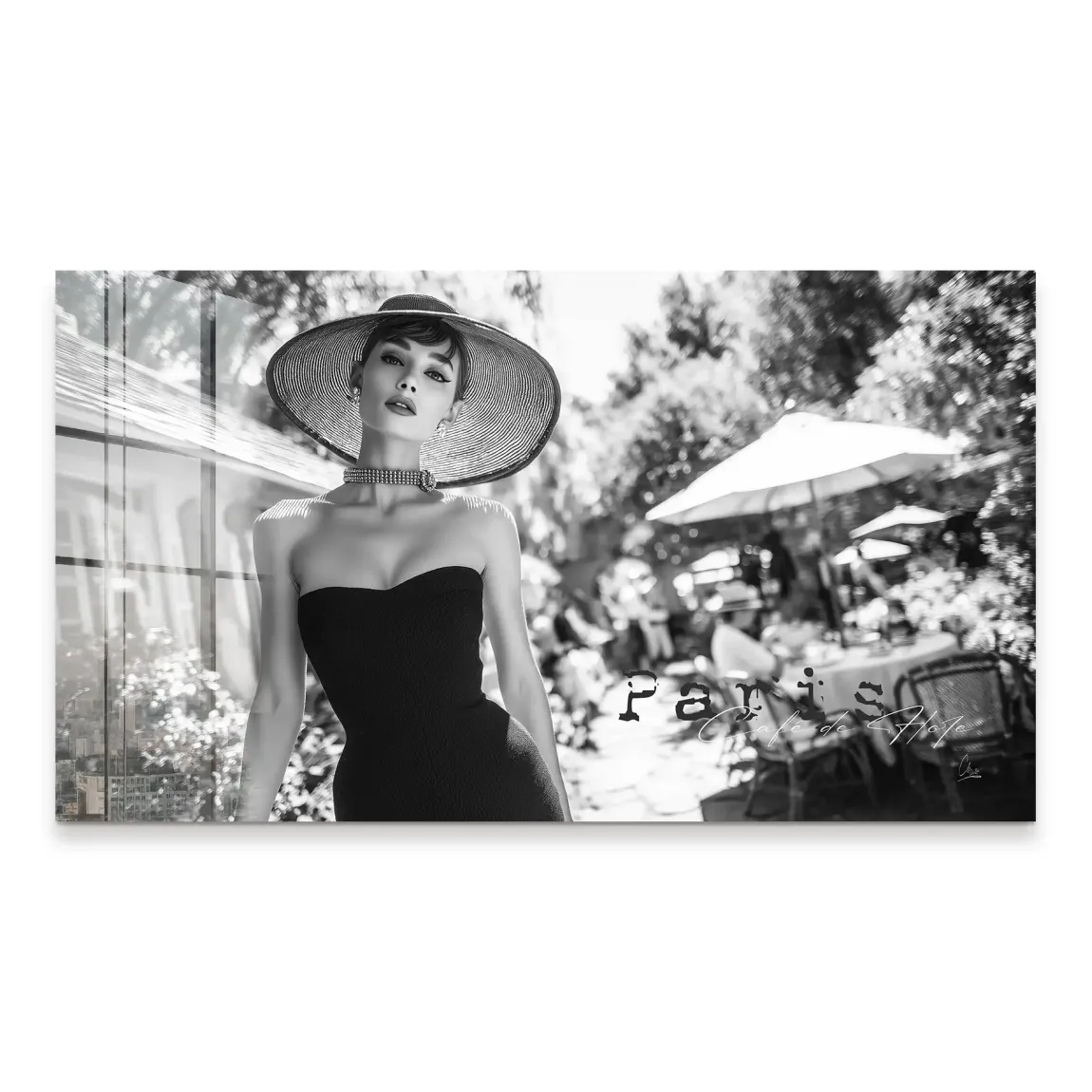 Audrey Hepburn Summer Style Acrylglas Bild