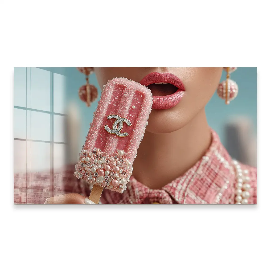 Coco Ice Art Acrylglas Bild