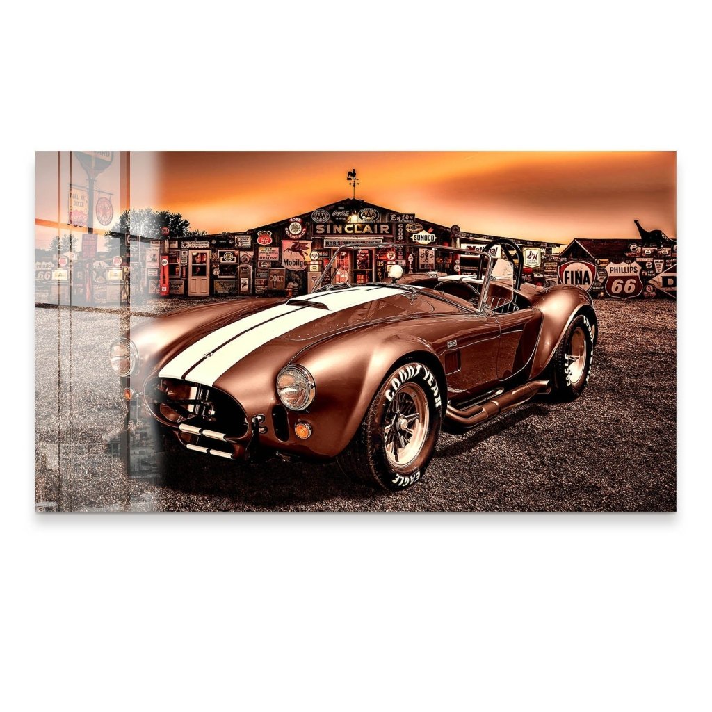 AC Cobra Abstrakt Sunset Acrylglas Bild INGALERIE