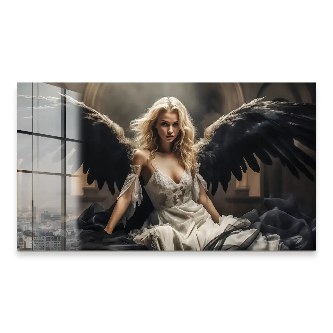 Blackwing Angel Art Acrylglas Bild