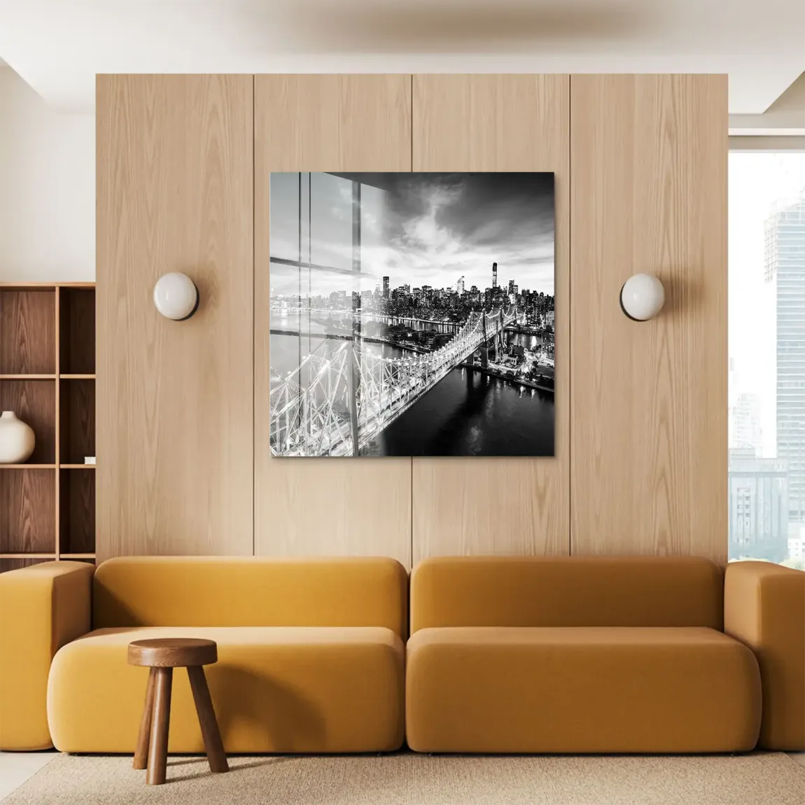 New York Noir Acrylglasbild