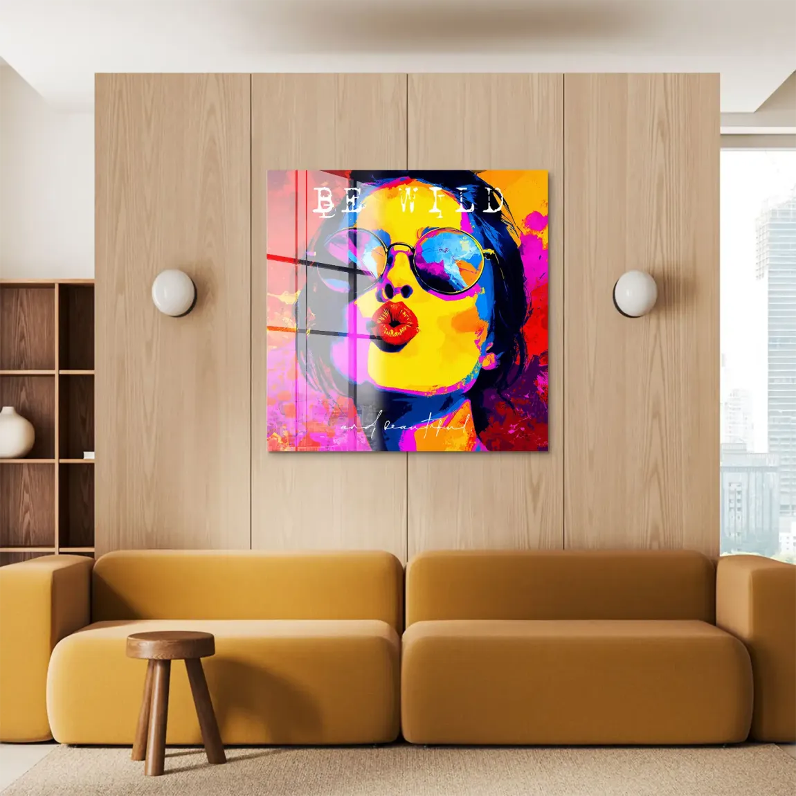 Be Wild Acrylglasbild